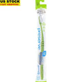Eco-Friendly Manual Toothbrush for Adults with Curved Handle & Soft Bristles