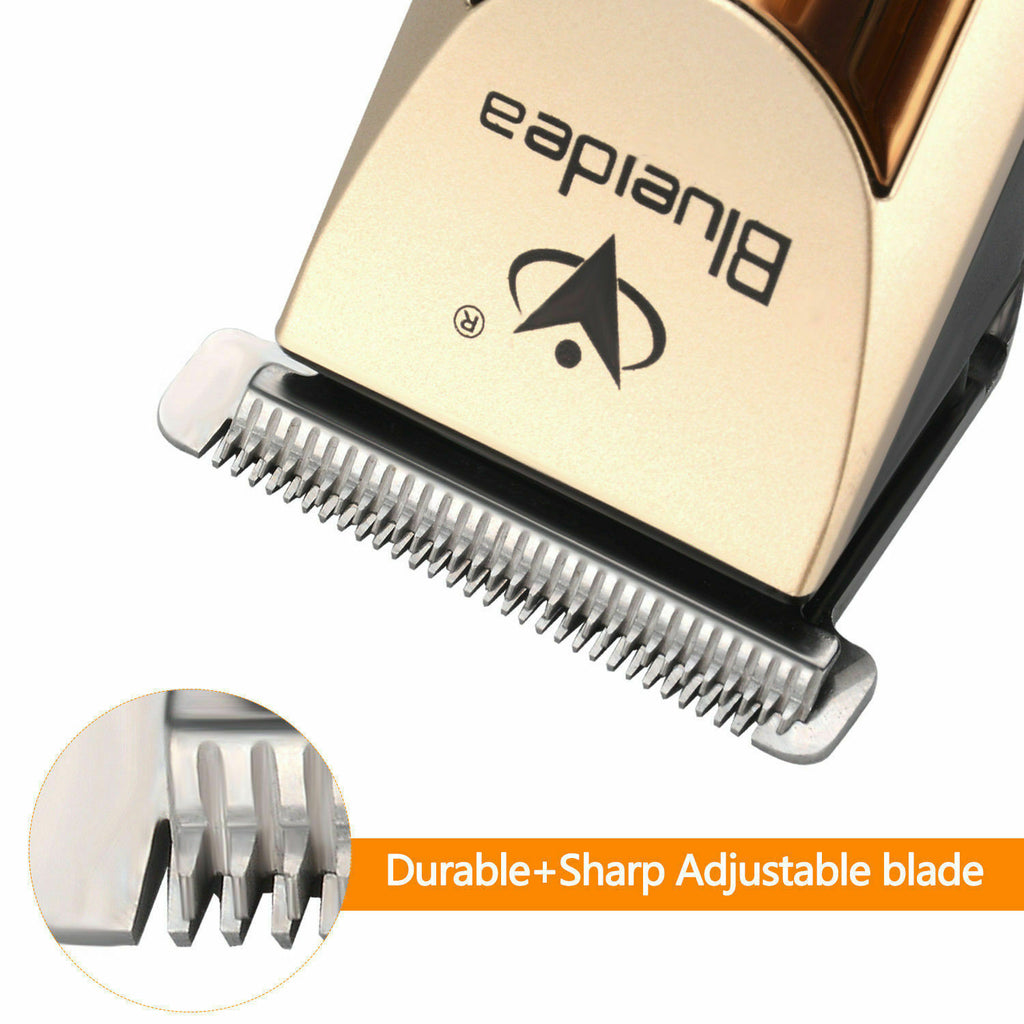 Rechargeable Men Hair Clipper Trimmer Beard Razor for Grooming