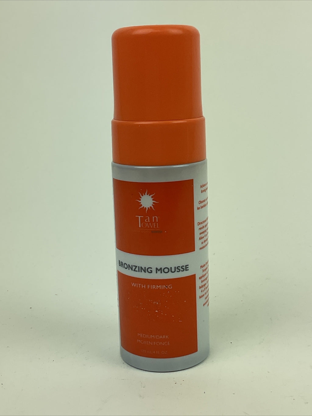 Bronzing Mousse with Firming - Medium/Dark Tan Towel 120ml Self Tanning Foam
