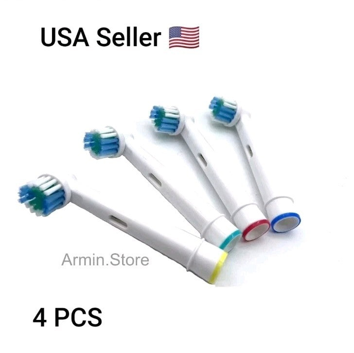 Electric Toothbrush Replacement Heads Set for Whitening - 4 Pack