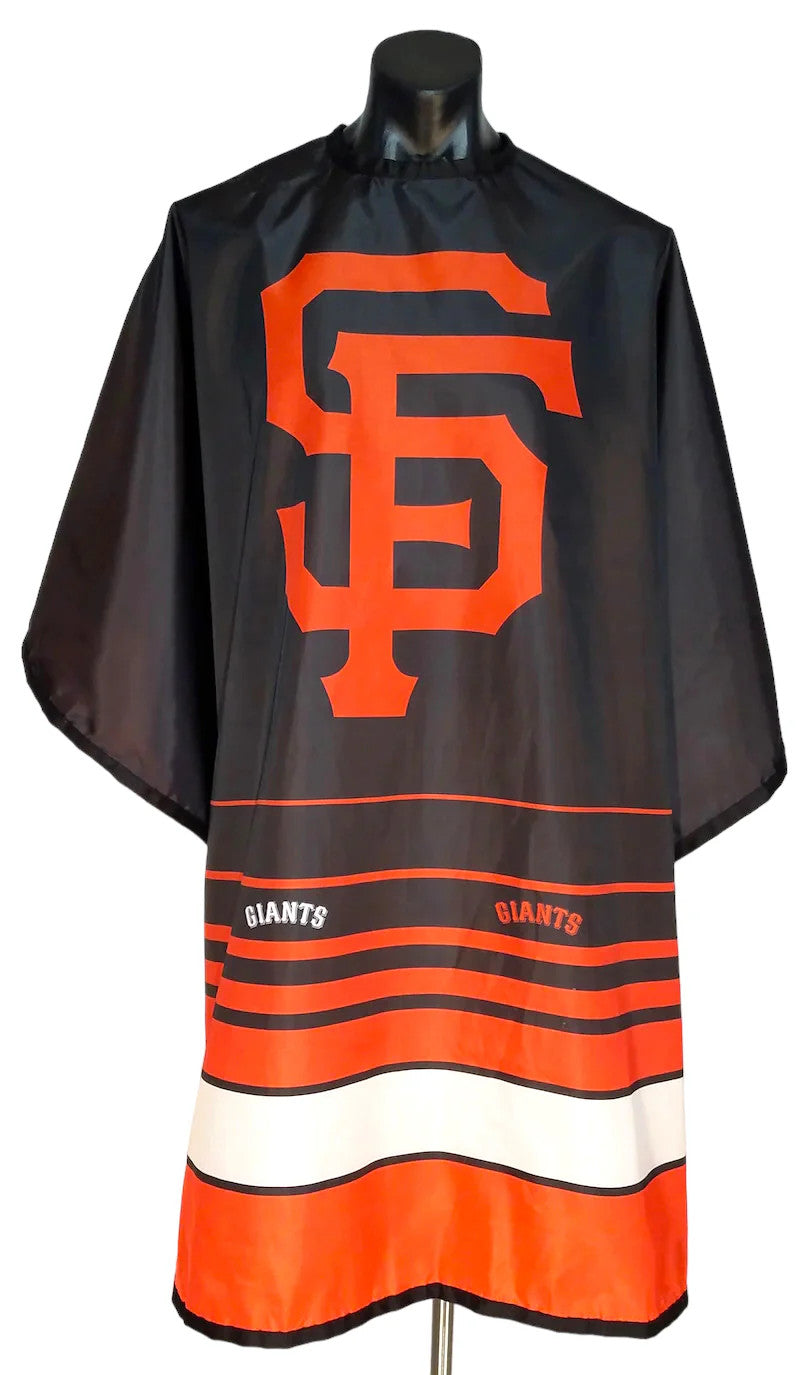 Officially Licensed MLB Barber Capes with Team Logos - Polyester Cutting Cape
