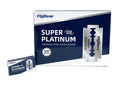 Double Edge Razor Blades - 100 Pack Stainless Steel Safety Blades for Shaving