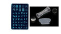 Halloween Witch Black Cat Nail Art Stamping Plate Kit for DIY Manicure