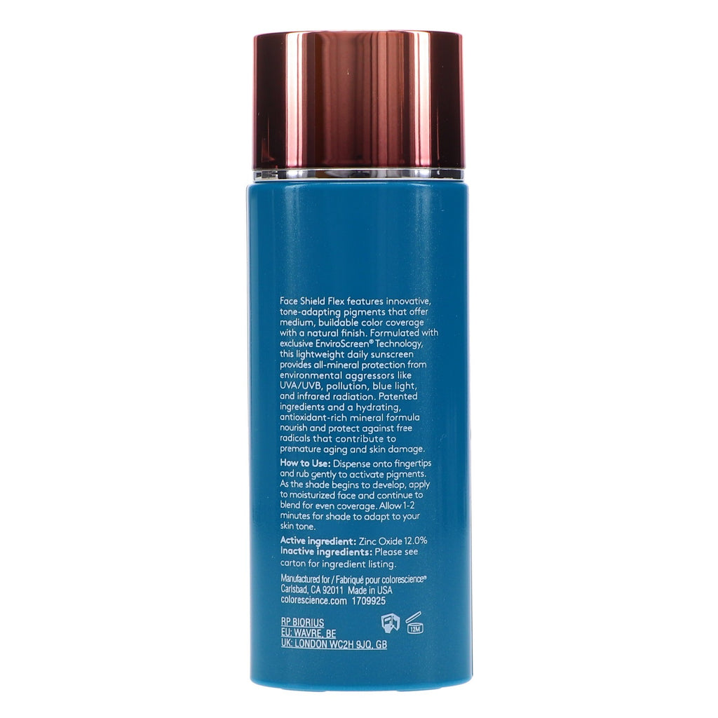 Sun Protection Face Shield SPF 50 Rich Deep Mineral Sunscreen 1.8 oz