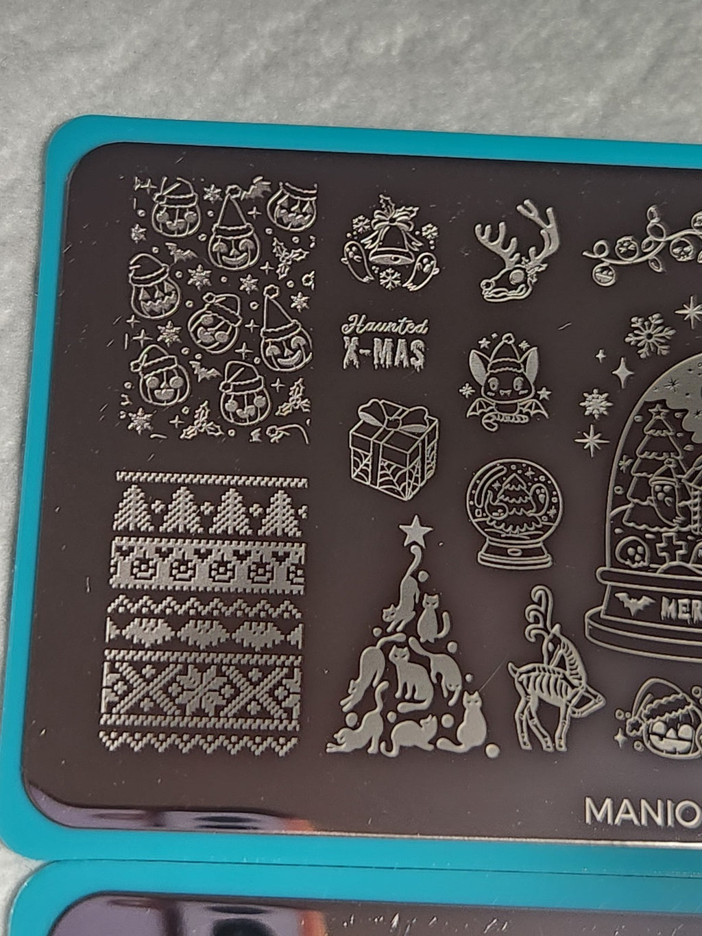 Maniology Nail Stamping Plate Set MXM091 & MXM092 - Nail Art Tools