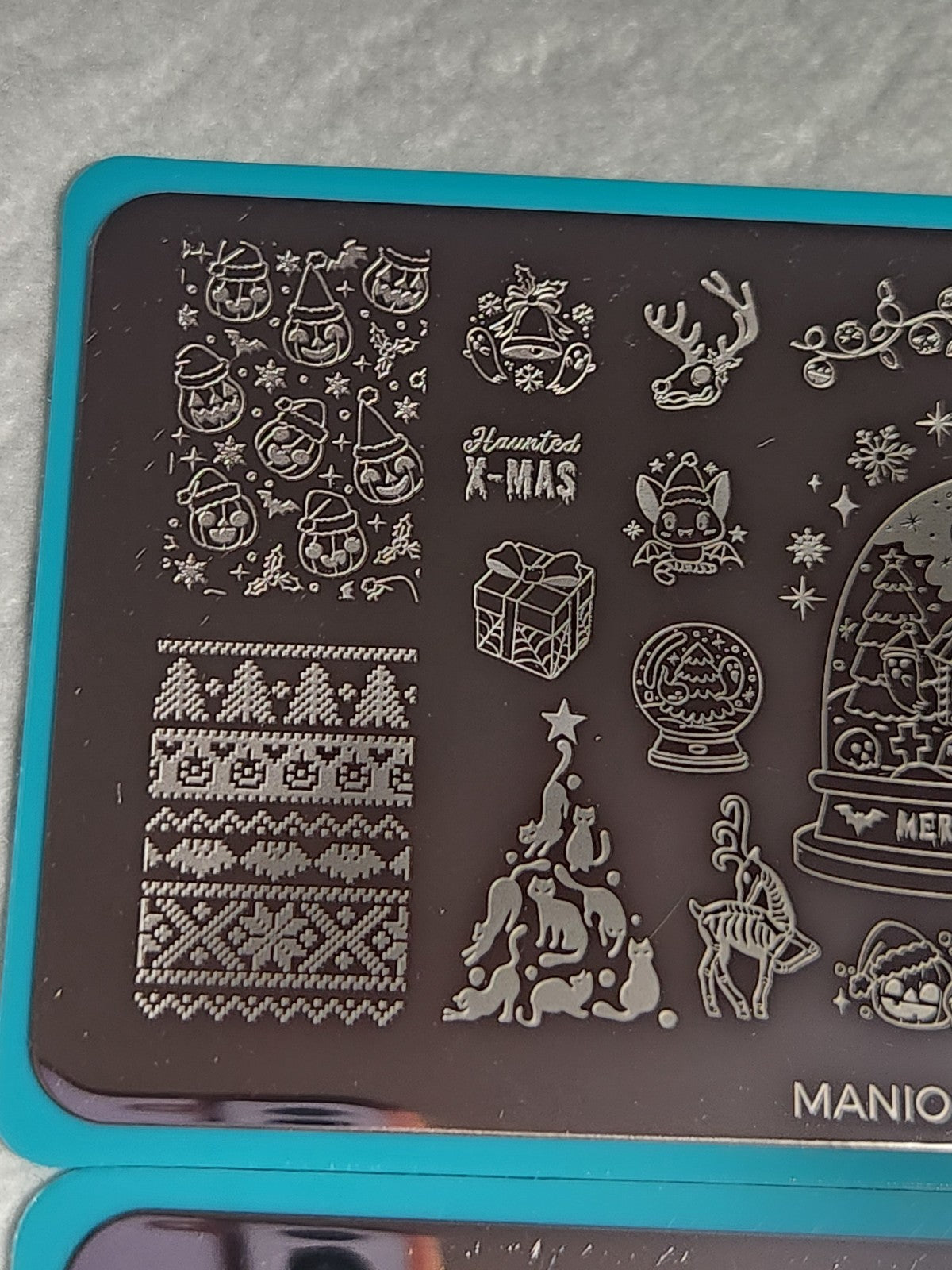 Maniology Nail Stamping Plate Set MXM091 & MXM092 - Nail Art Tools