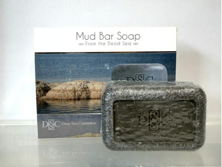 Dead Sea Black Mud Soap - Authentic Spa-Quality Facial & Body Bar