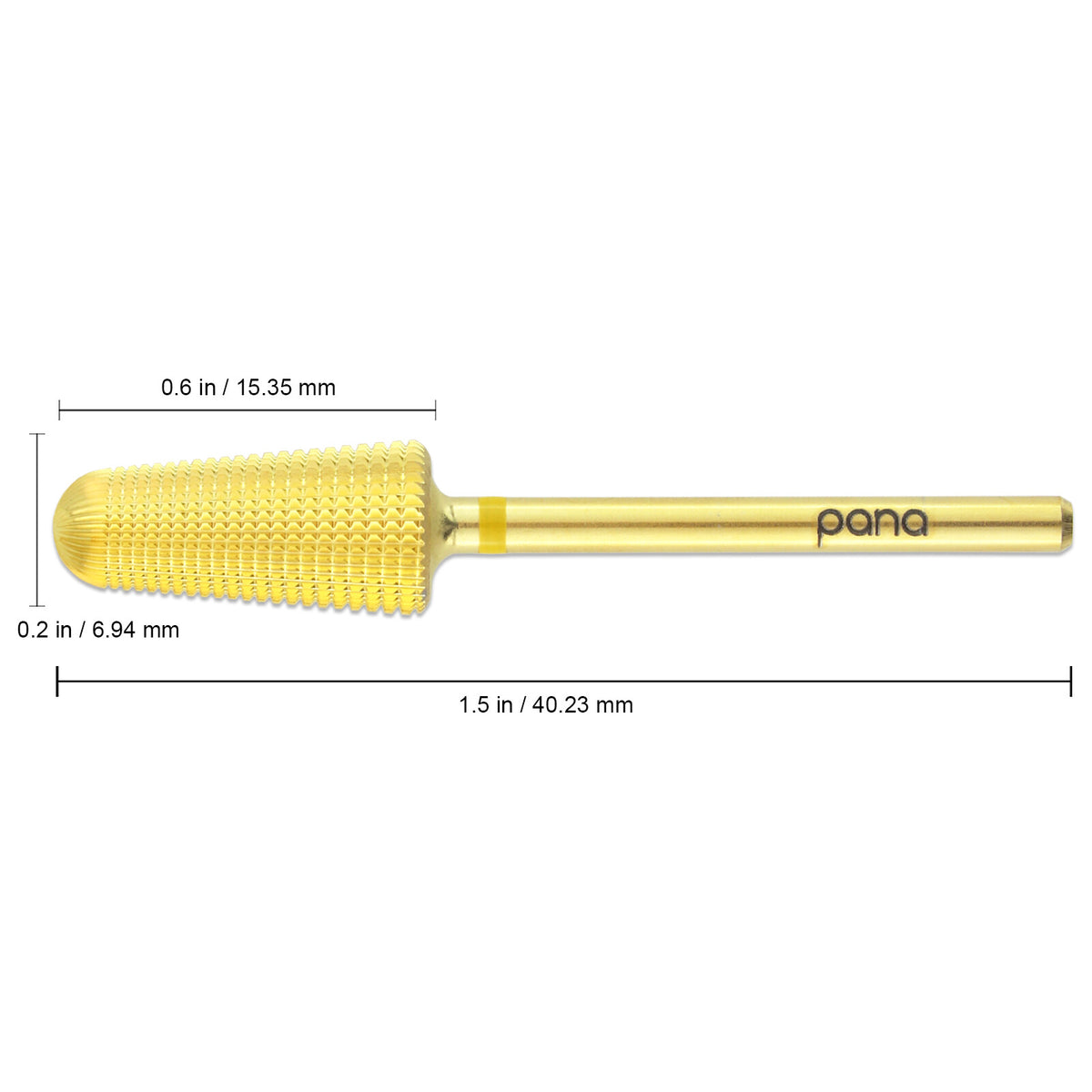 Premium Volcano Nail Drill Carbide Bit - Fast Acrylic and Gel Removal