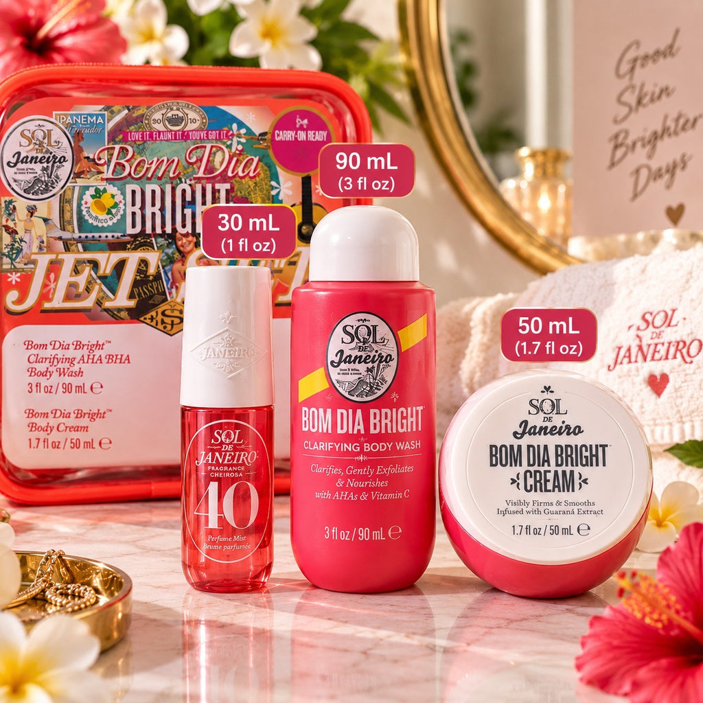 Travel Body Care Set with Body Wash, Mist & Cream - Cheirosa 40 Fragrance