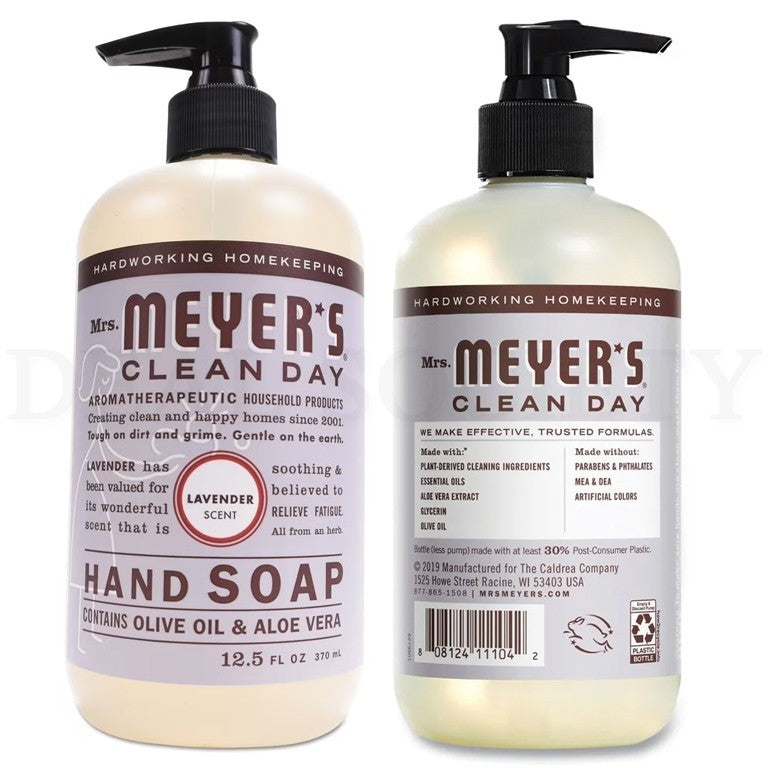 Lavender Scent Liquid Hand Soap 12.5oz - Pack of 6 | Paraben-Free