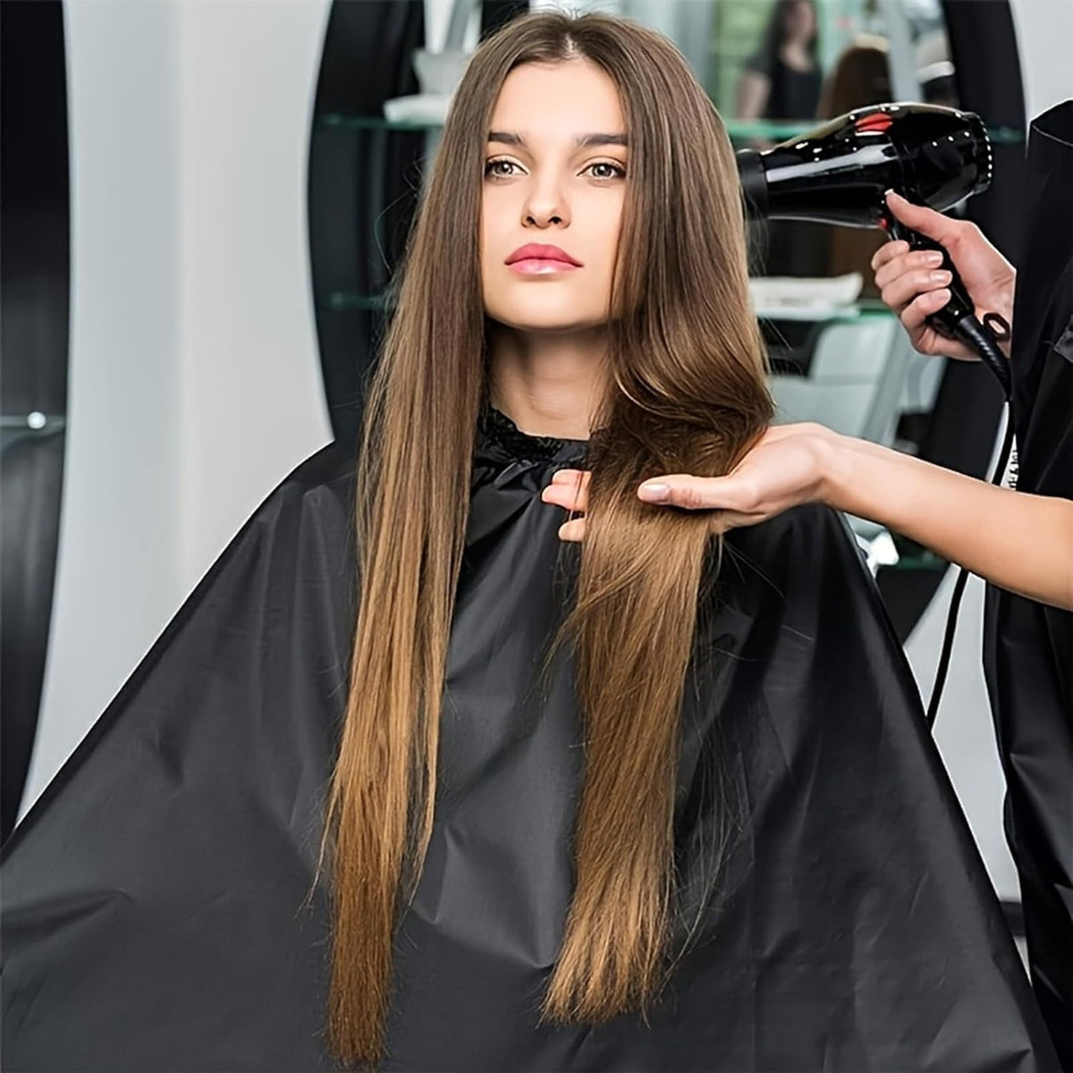 Professional Hair Cutting Cape for Men Women - Salon & Home Use