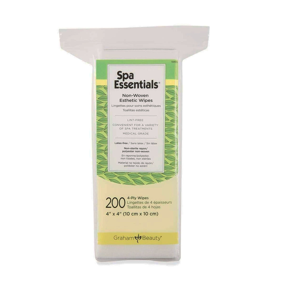 Esthetic Wipes 4 x 4 Inch - 200 Pack for Facial & Beauty Application