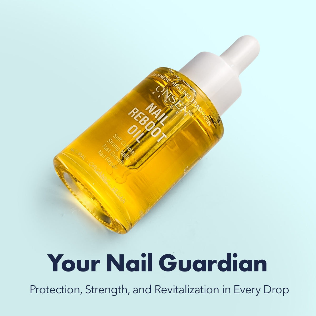 Nail Reboot Oil for Nails and Cuticles - Japanese Healing Minerals & Essential Oils