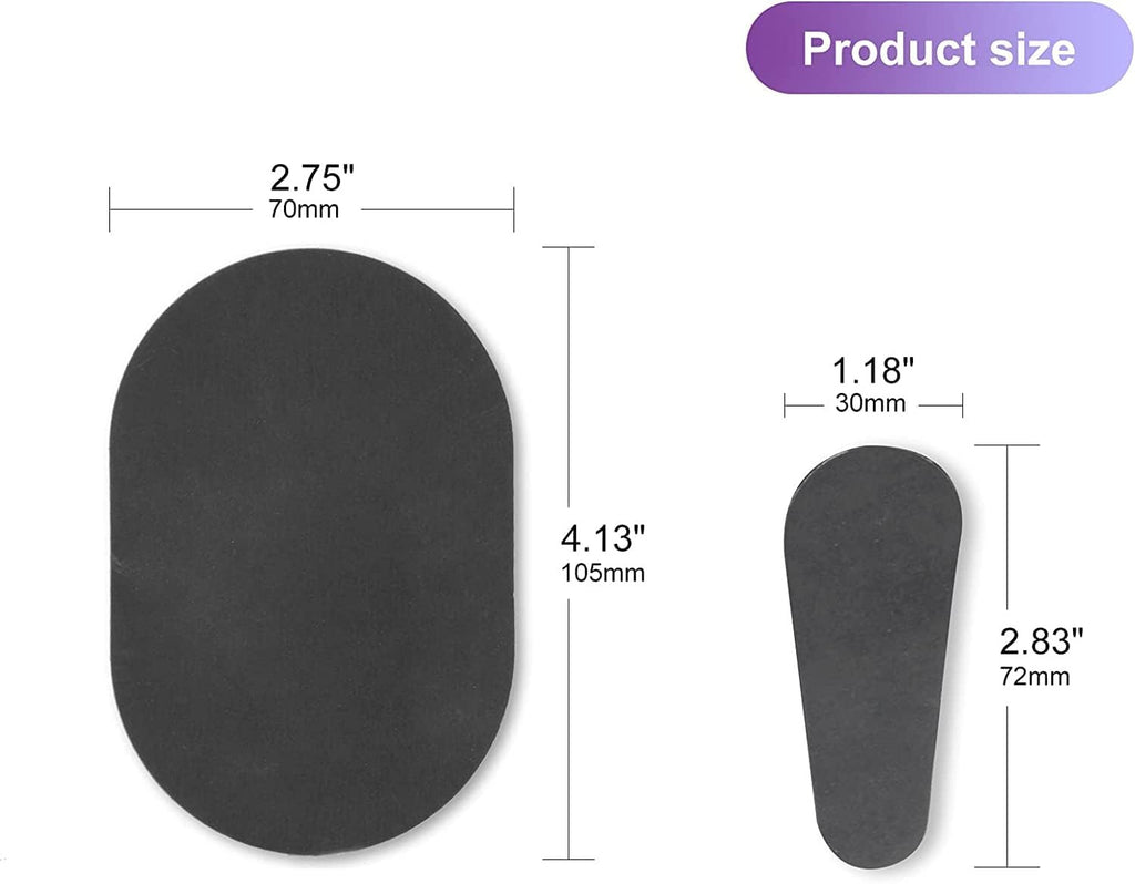 Hair Removal Exfoliating Pads Set of 80 for Legs Face Arms and Underarms
