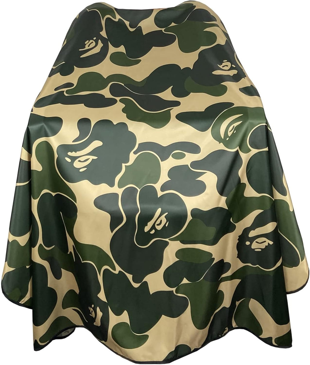 Professional Waterproof Hair Cutting Cape for Men with Snaps - Salon Barber Cape