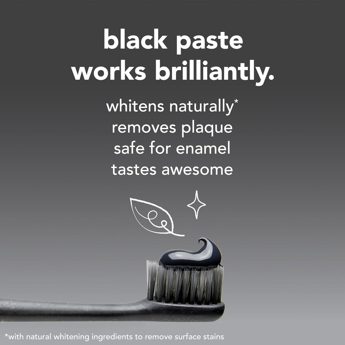 Activated Charcoal Toothpaste Fluoride-Free 4 oz Fresh Mint - Vegan & Gentle
