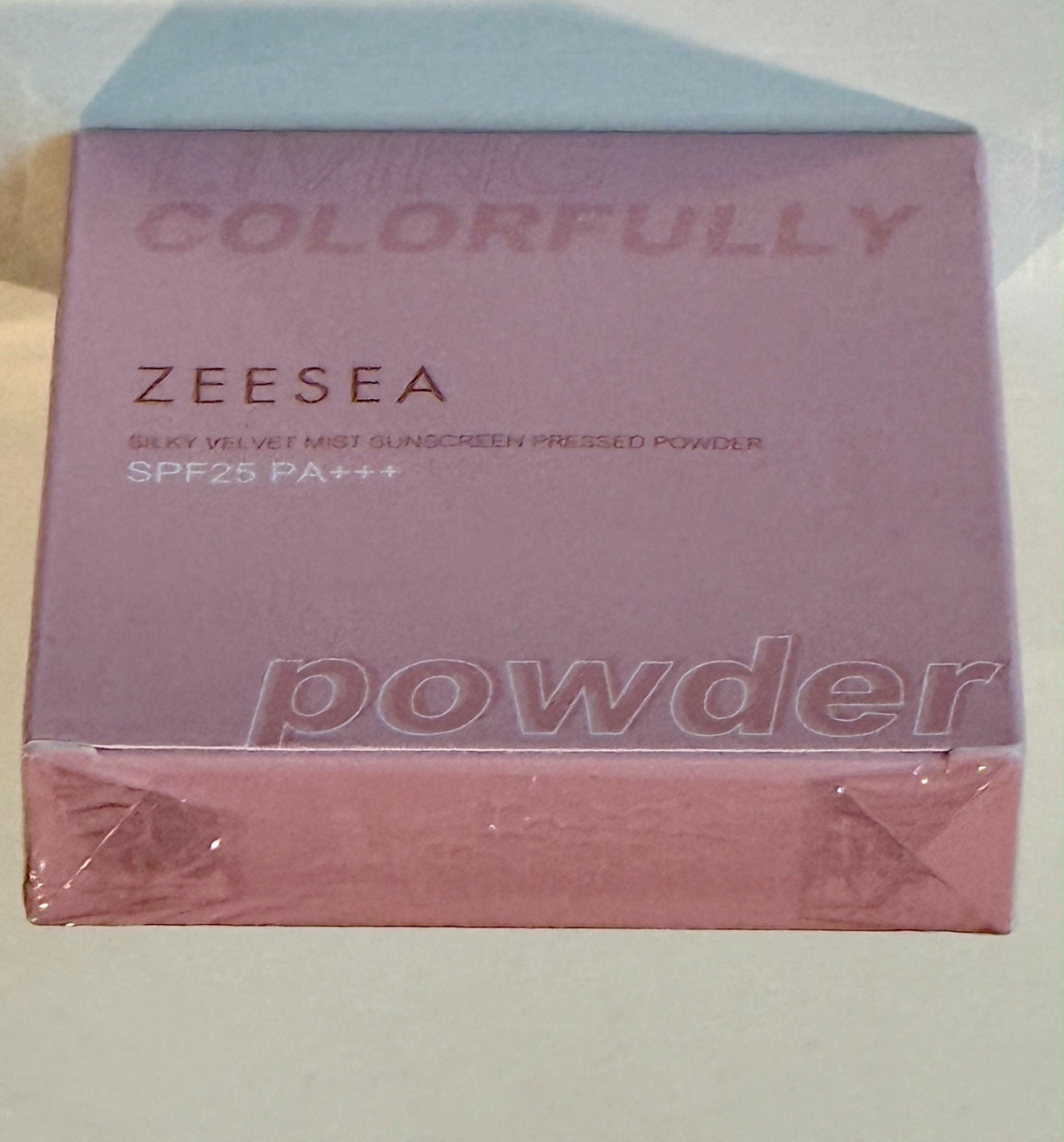 Sunscreen Pressed Powder SPF 25 Matte Face Makeup Oil Control Compact