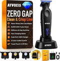 Professional Zero Gap Hair Trimmer with Sharp Blades & Long Battery Life