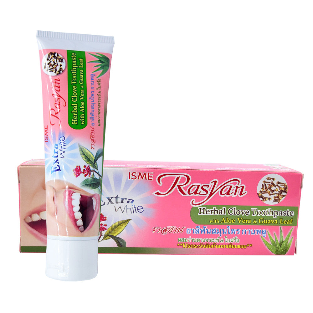 Herbal Clove Toothpaste with Aloe Vera & Guava Leaf - 100g Natural Oral Care