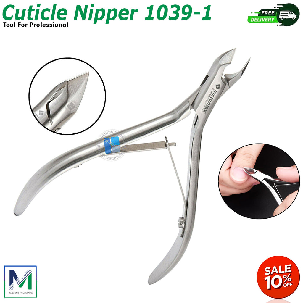 Professional Stainless Steel Manicure Cuticle Nipper Set for Nail Care