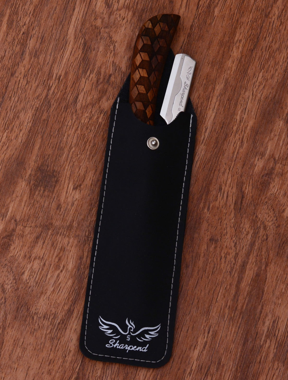 Professional Straight Shaving Razor Kit with Blades for Barbershops