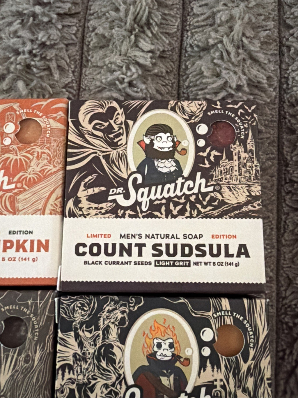 Limited Edition Halloween Body Soap Bundle - 4 Bars