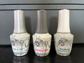 Gelish Gel Polish UV/LED 0.5 Fl Oz Set with Base Coat Top Coat & Primer