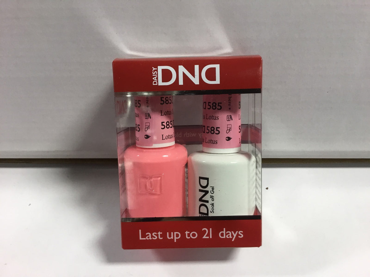 DND Daisy Gel Polish & Matching Lacquer Duo - Full Size UV/LED Nail Set