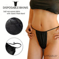 Disposable Women’s Spa Thong Panties - Tanning, Travel & Salon Use 12-Pack