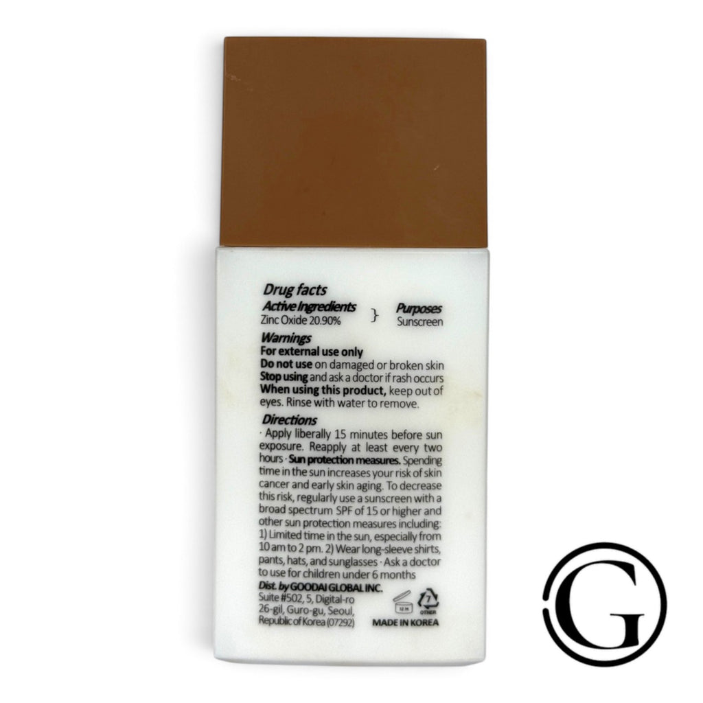 Tinted Facial Sunscreen SPF 40 - Natural Finish, Hydrating, 50ml