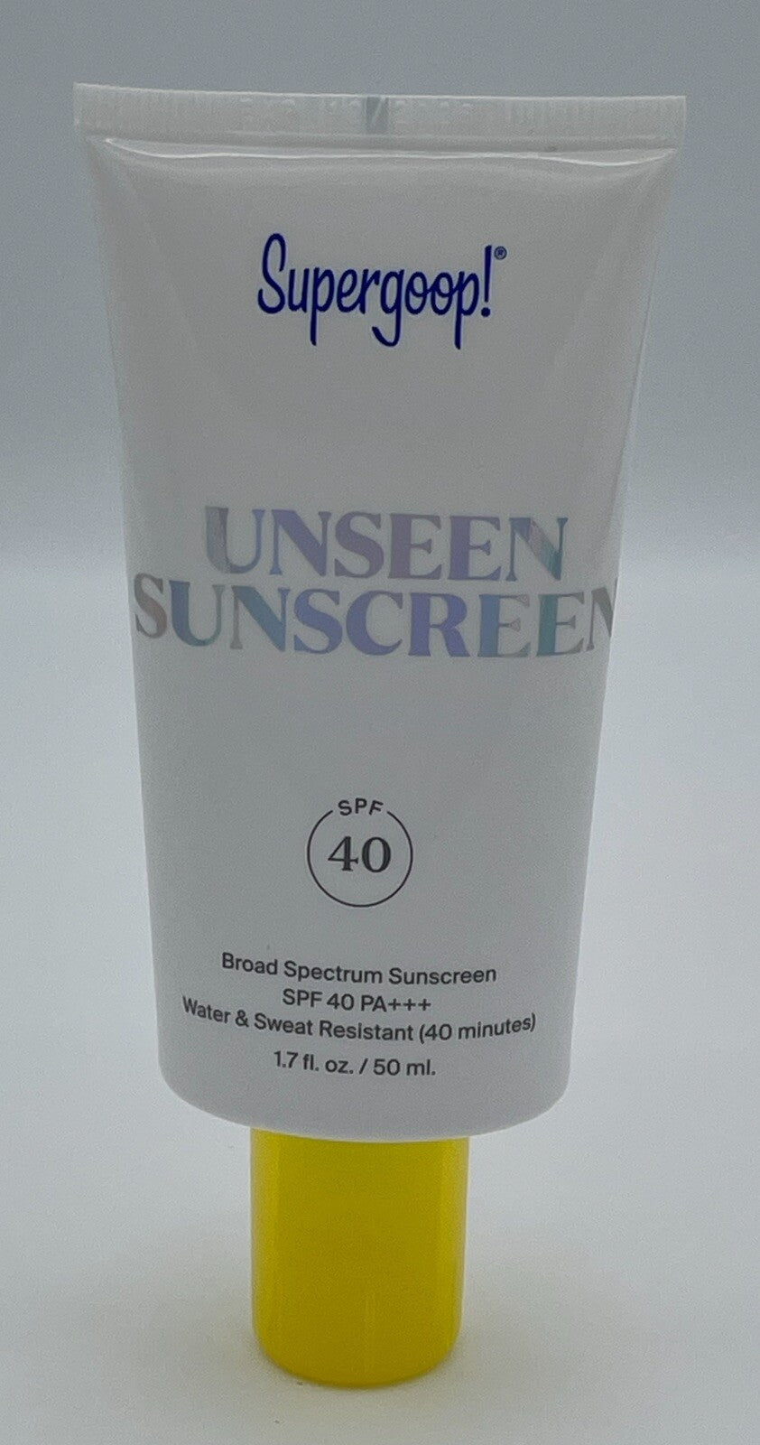 Unseen Sunscreen SPF 40 - 1.7 Oz Broad Spectrum Sun Protection