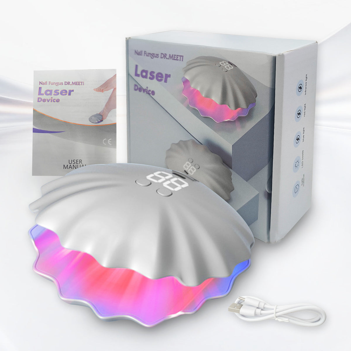 Nail Fungus Laser Treatment Device for Toenail & Fingernail Care