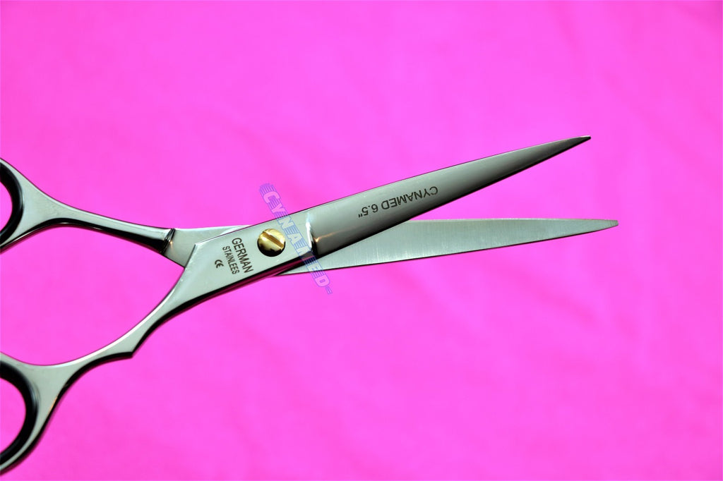 German Hairdressing Scissors Set 6in & 6.5in Sharp Edge Cutting Tool with Finger Rest