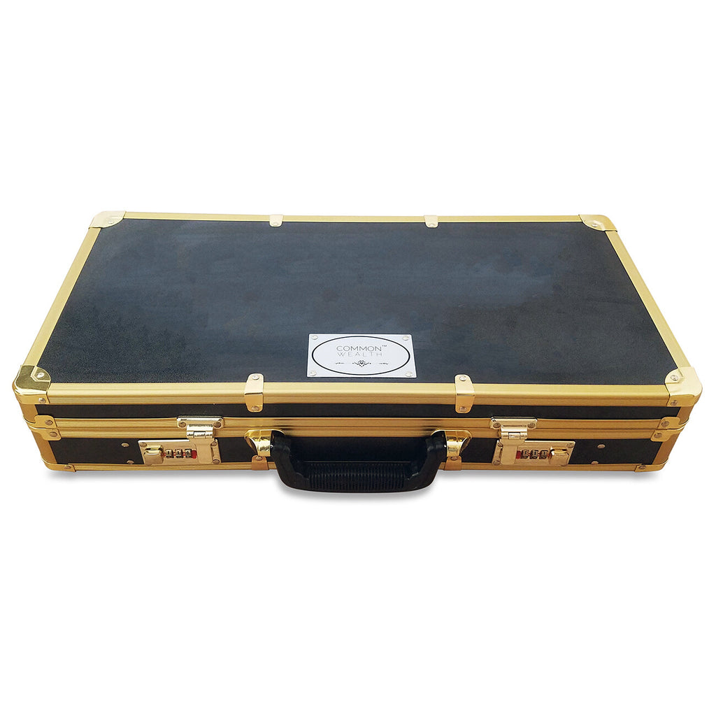 Professional Barber Lock Case Organizer for Clippers & Styling Tools