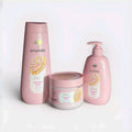 Dove Confetti Cake Body Wash & Scrub Set - Vanilla Scent, 3 Pieces