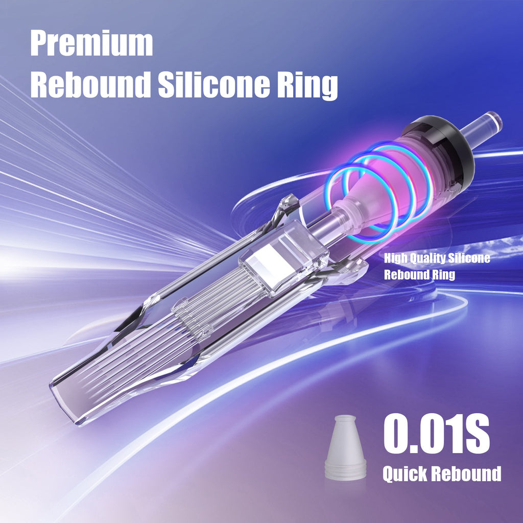 Tattoo Cartridge Needles 20Pcs Mix 3RL 5RL 7RM 9RM for Round Liner Shader Magnum