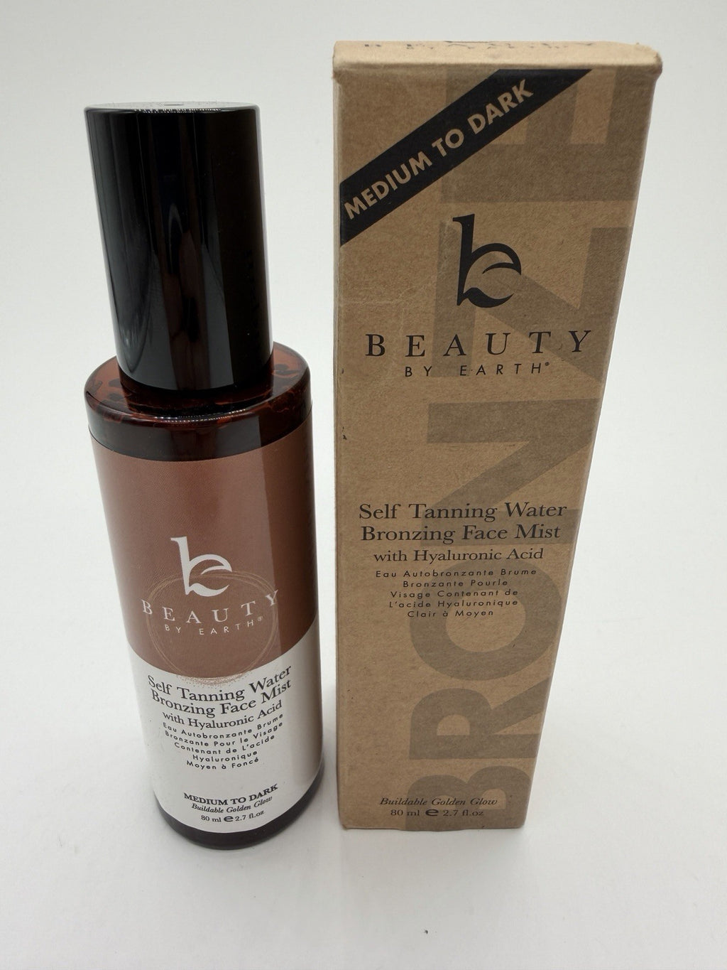 Bronzing Face Tanner Spray Mist Sunless Self Tanner Water 04/2028