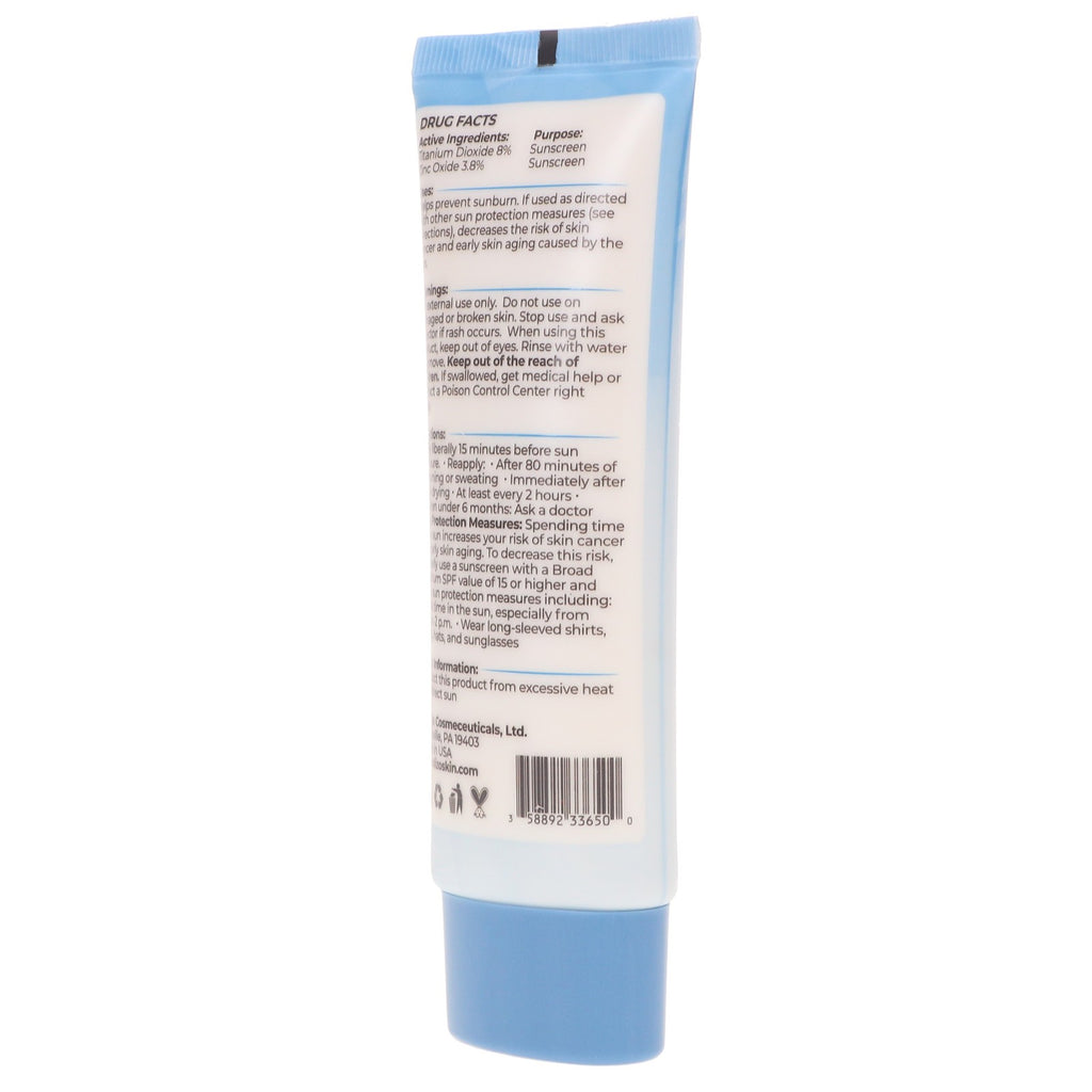 Facial Mineral Sunscreen SPF 40 Water Resistant Primer 1.75 oz