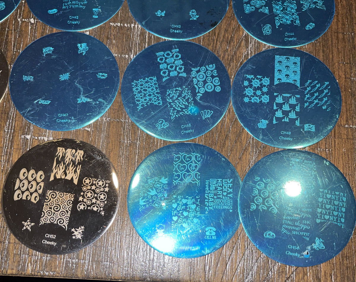 Nail Stamping Art Plates Summer Collection 26 Pieces for Creative Nail Art