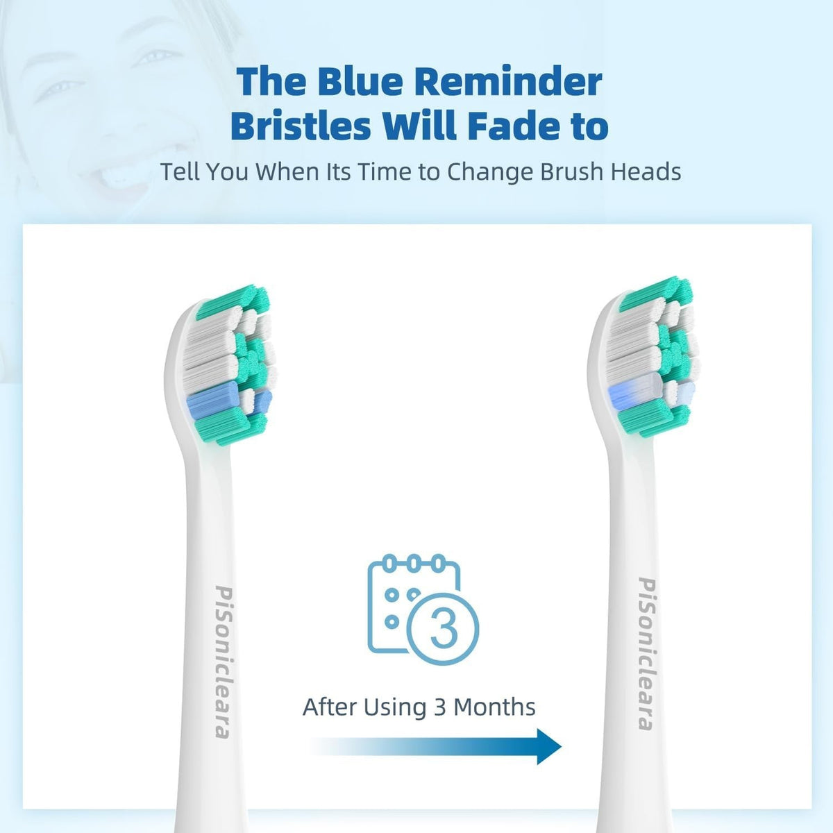 Replacement Toothbrush Heads 10 Pack - Compatible with Philips Sonicare