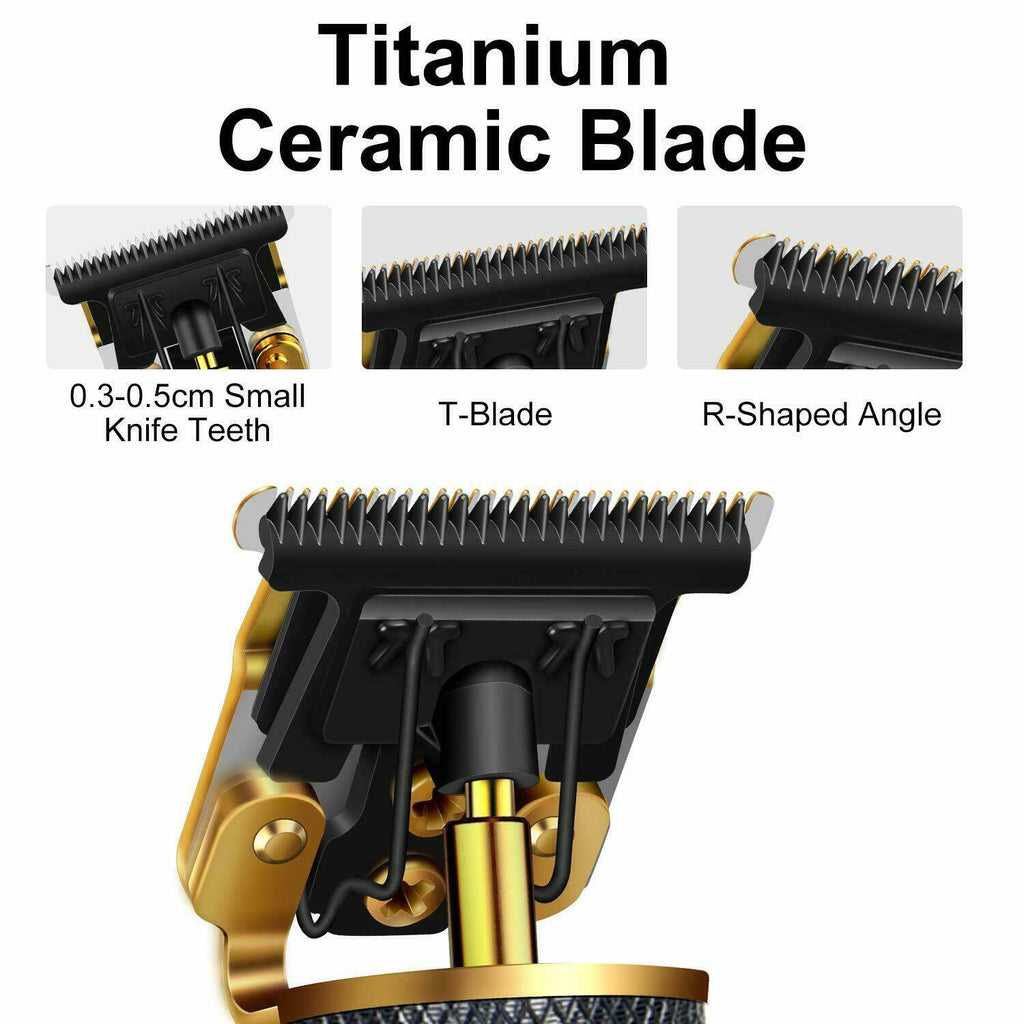 Cordless Hair Clipper Trimmer for Men & Kids - Rechargeable, Close Cut, Waterproof