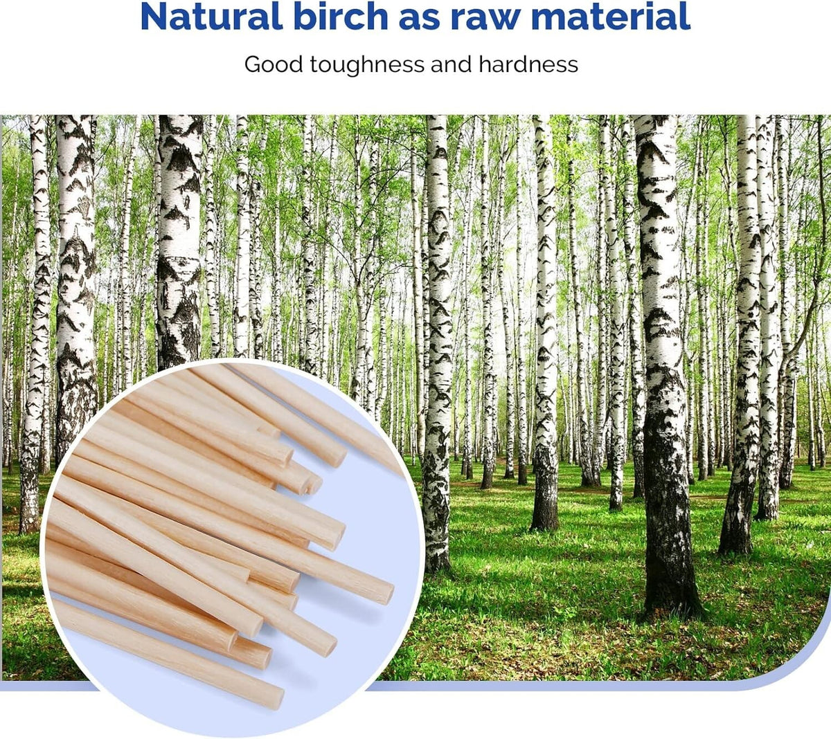 Long Cotton Swabs 3 Inch Wooden Handle Medical & Cosmetic Applicators 1000 pcs