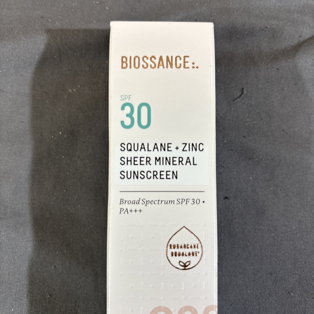 Mineral Sunscreen SPF 30 with Zinc & Squalane - 1.7 Oz