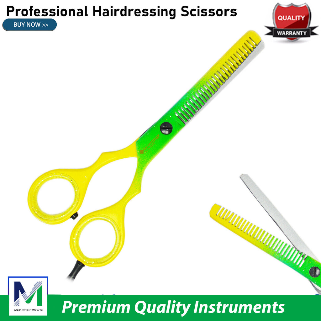 Professional Hair Cutting Thinning Scissors - 5.5 Inch Barber Shears