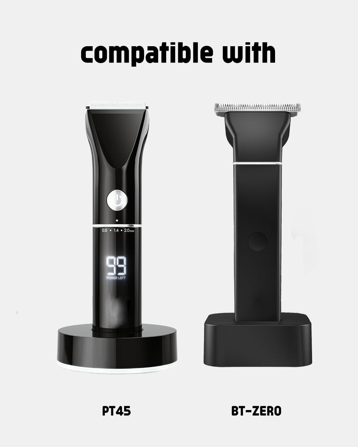 USB Charging Cable for Beard Trimmers and Body Groomers - Compatible with PT45 & BT-ZERO