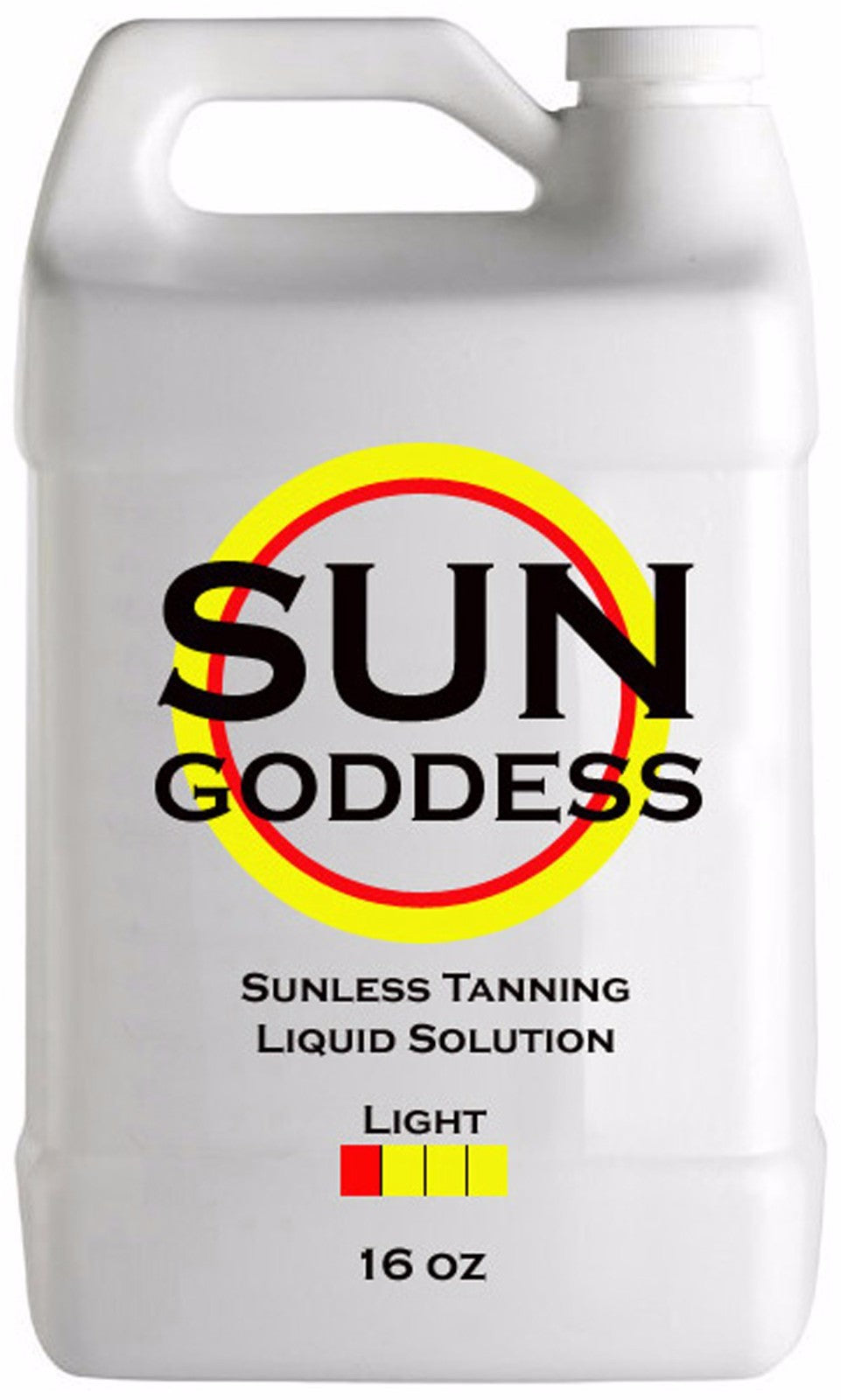 Light Self Tanner Spray Solution 16 oz with Applicator Mitt & Gloves