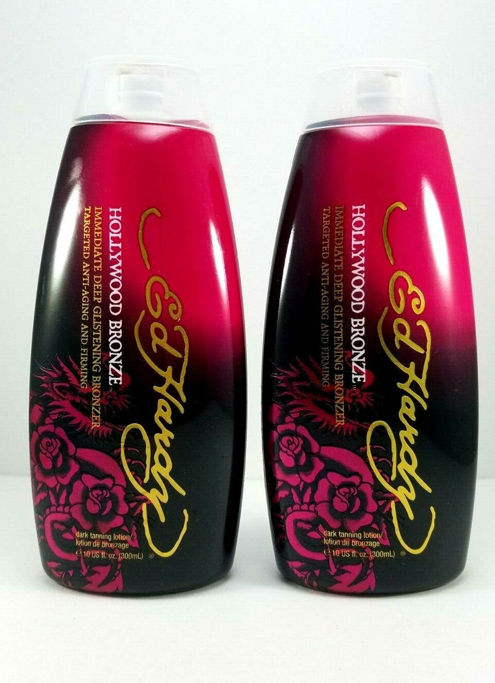 Dark Bronzer Tanning Lotion with Vitamins - 10 Oz, Set of 2