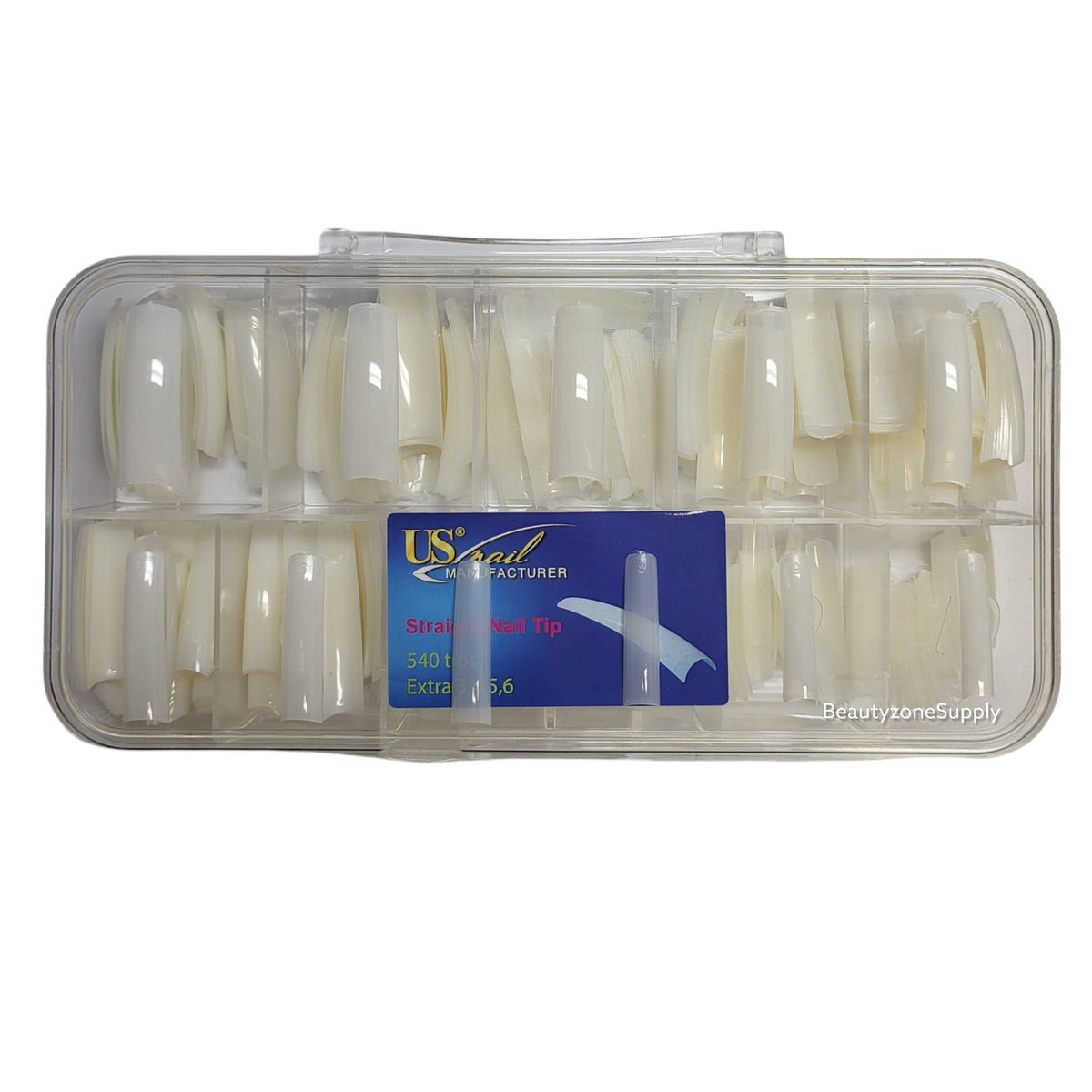 Straight Nail Tips 540 Count Fake Nail Extensions for Manicure