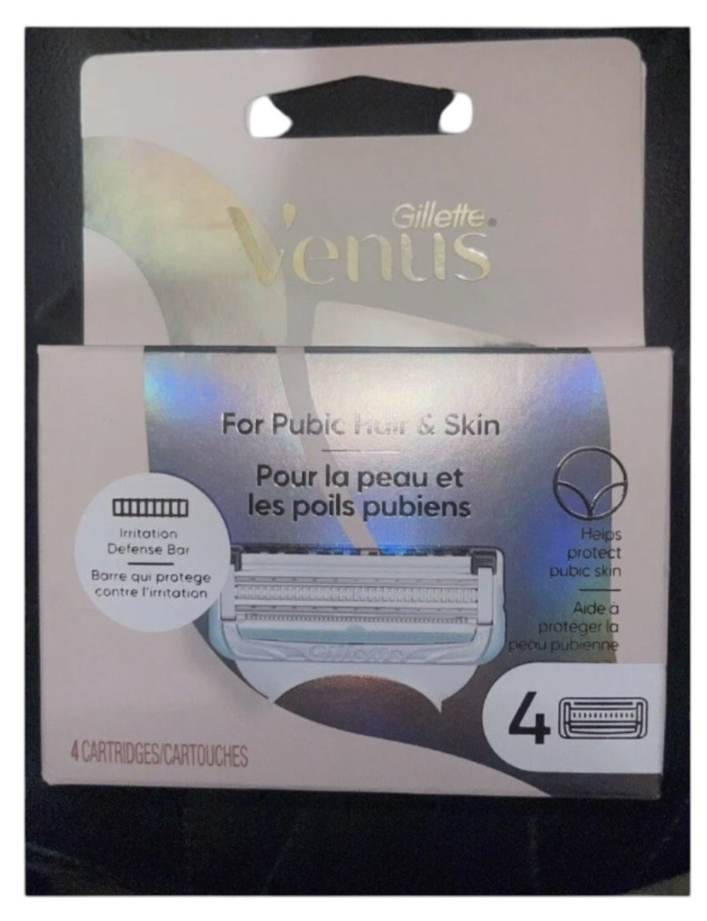 Gillette Venus Bikini Razor Set with 4 Cartridges for Women - Smooth Shave