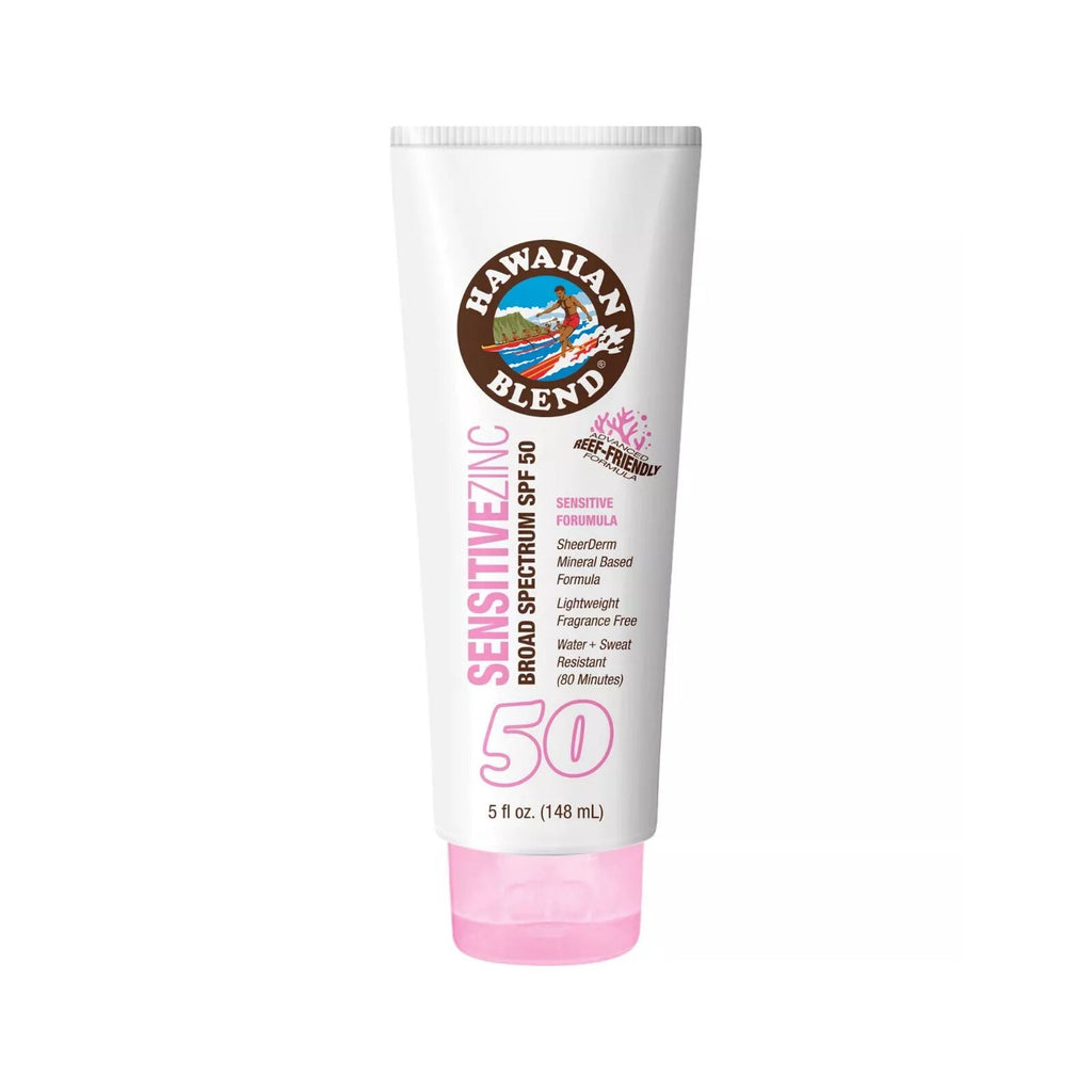 Hawaiian Blend Sensitive Skin Zinc Mineral Sunscreen SPF 50 - 5 fl oz